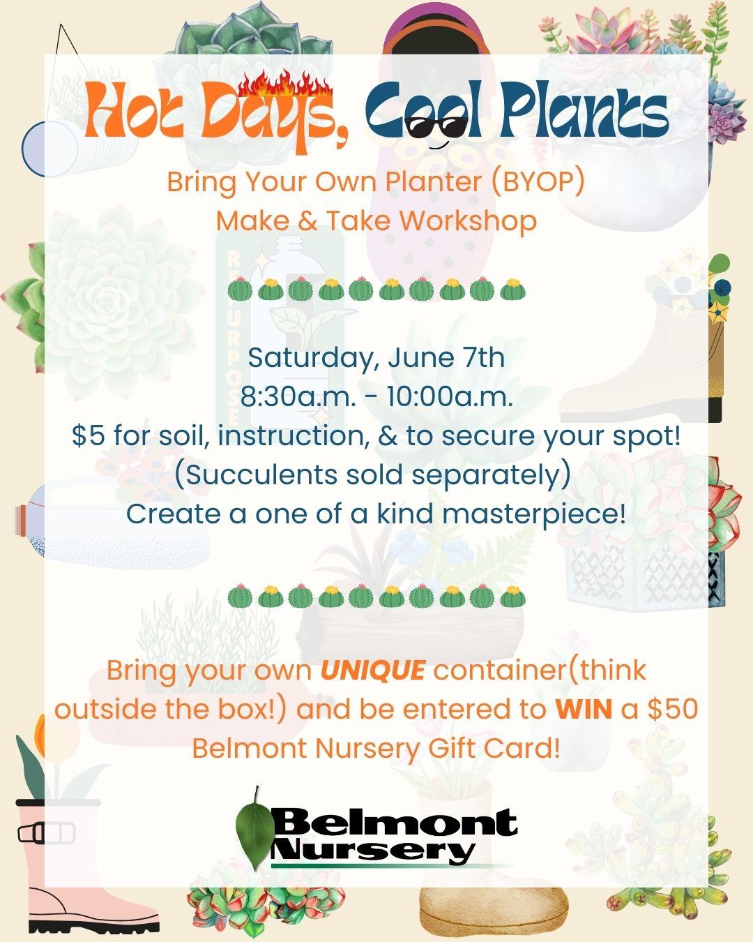 2025 BYOP (Bring Your Own Planter)