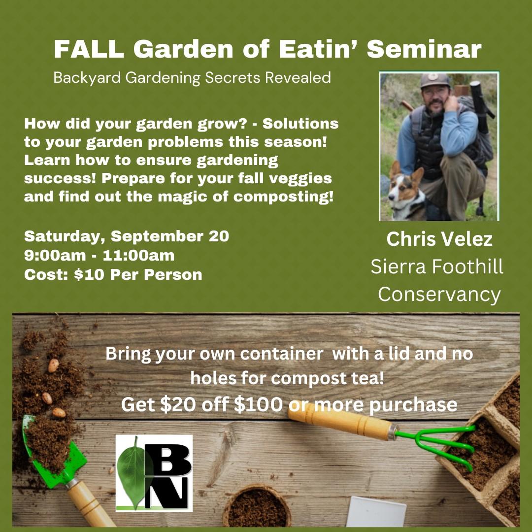 2025 Fall Garden of Eatin'